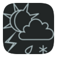 Weather. Cool and Hot icon