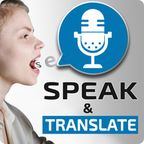 Speak and translate icon