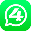 GBWhatsApp Pro+4 icon