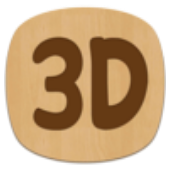 3D Logo icon