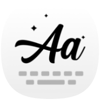 Aa font keyboard icon