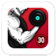 Dumbbell Workout at Home icon