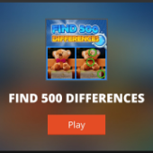 Find 500 Differences icon