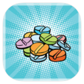 Drugs dictionary Premium icon