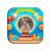 Birthday Photo Frame icon