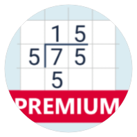 Division calculator Premium icon