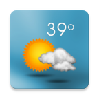 3D Sense clock & weather icon