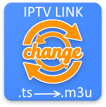 IPTV link converter TS to M3U icon