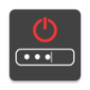 Wrong PIN Shutdown icon