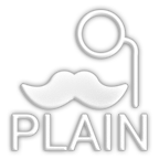 Plain icon