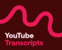 YOUTUBE TRANSCRIPTOR icon