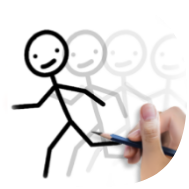 Stickman: Draw animation icon