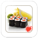 Sushi and roll recipes icon