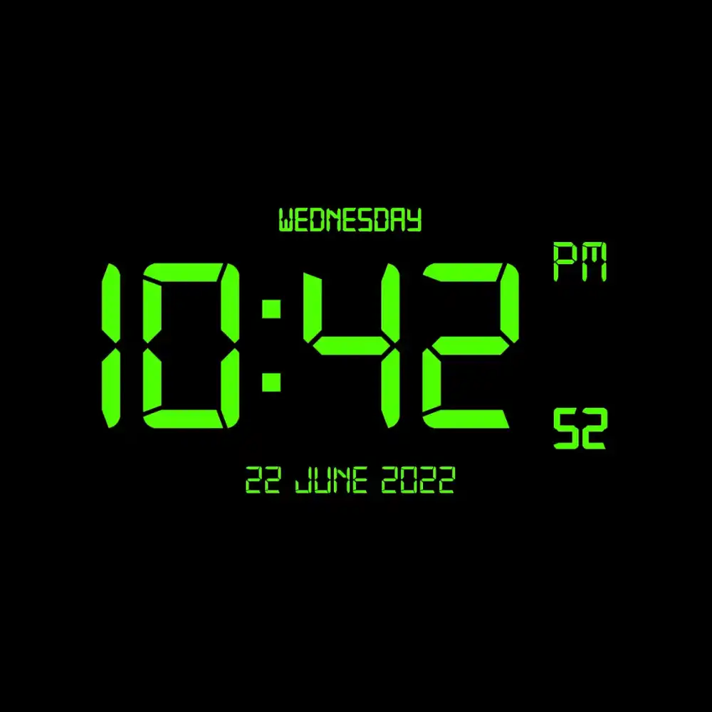 Digital Clock LockScreen icon