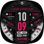 PRADO 58 Digital Watch Face icon