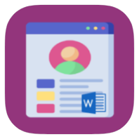 Word Resume Builder Pro icon