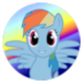 Pocket Rainbow Dash icon