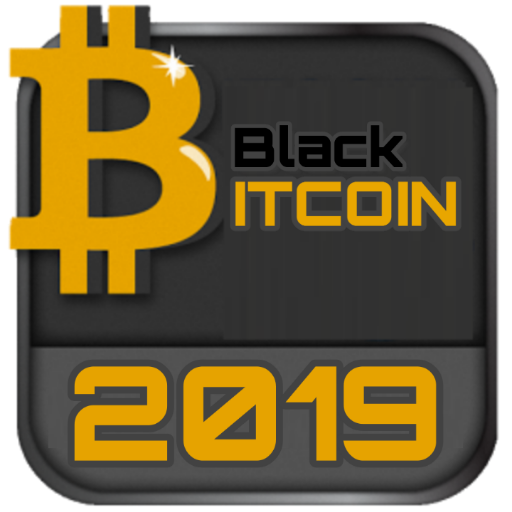 Black Bitcoin icon