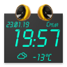 Magic night clock icon