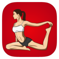 Pilates training icon