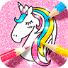 Unicorn Coloring Book icon