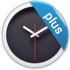 Clock plus icon