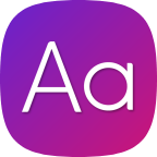 Fonts Aa icon