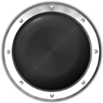 Simple Round Metal icon