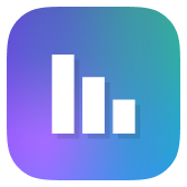 Data counter widget icon