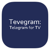 Tevegram: Telegram for TV icon