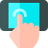 Tapping (automatic clicker) icon