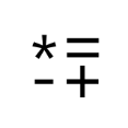 Calculator Simple icon