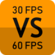 30 FPS vs 60 FPS icon