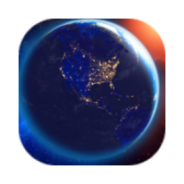 3D Earth&Moon icon