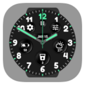 Analog Watch Face (by HuskyDEV) icon