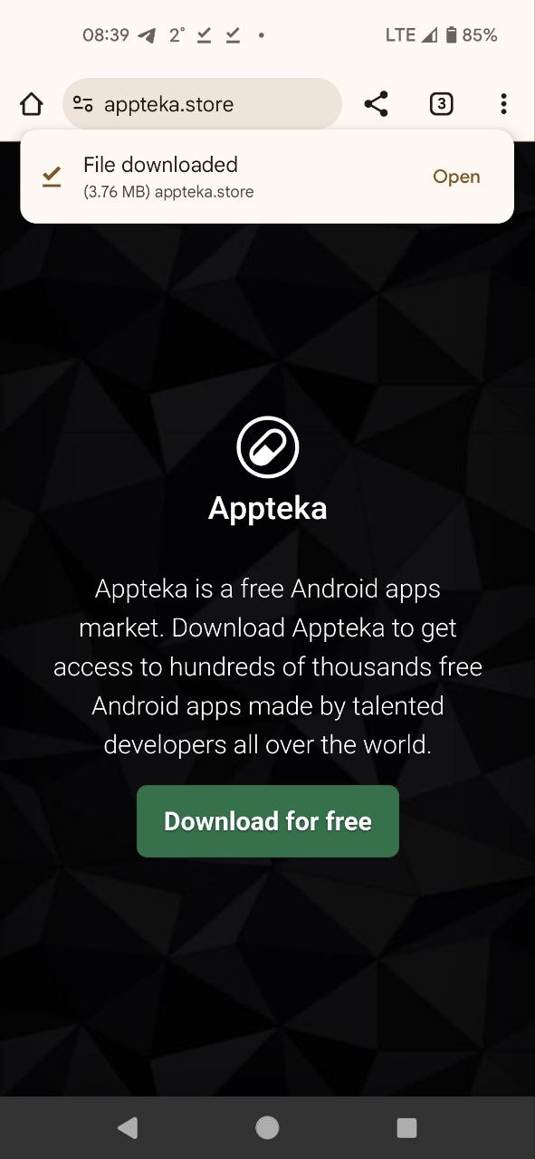 Open the downloaded file - Step 1