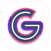 Garis Dark Icon Pack icon