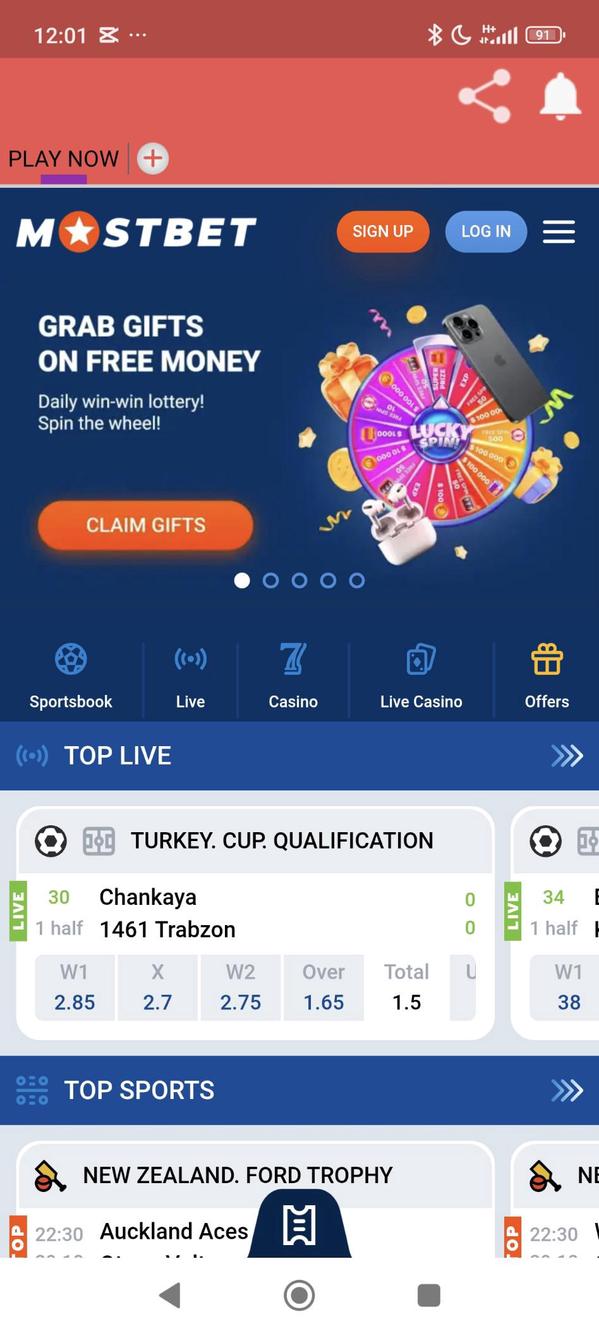 MostBet screenshot 1