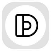 Delux White Round icon