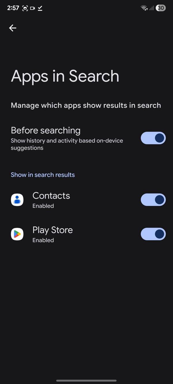 Android System Intelligence screenshot 3