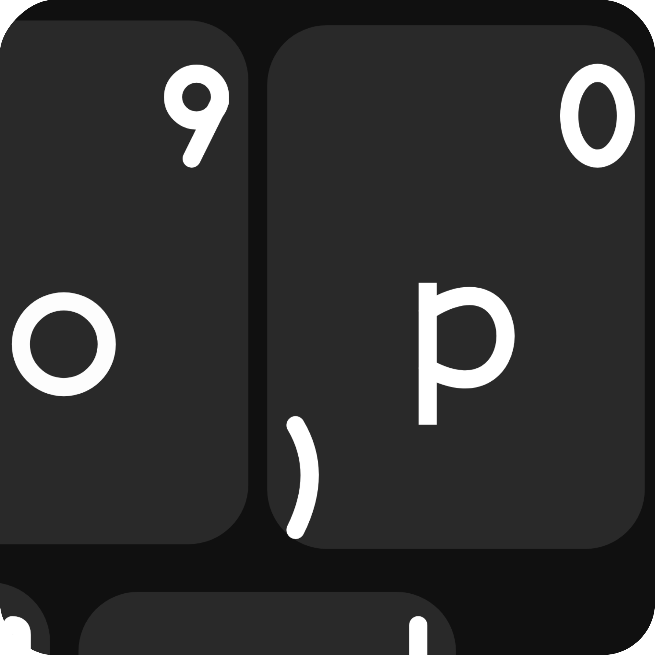 Unexpected Keyboard icon