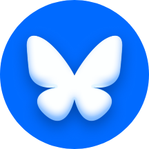 Bluesky app icon