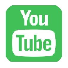 YouTube 💚 icon