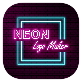 Neon logo Maker icon