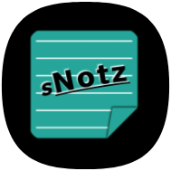 sNotz icon