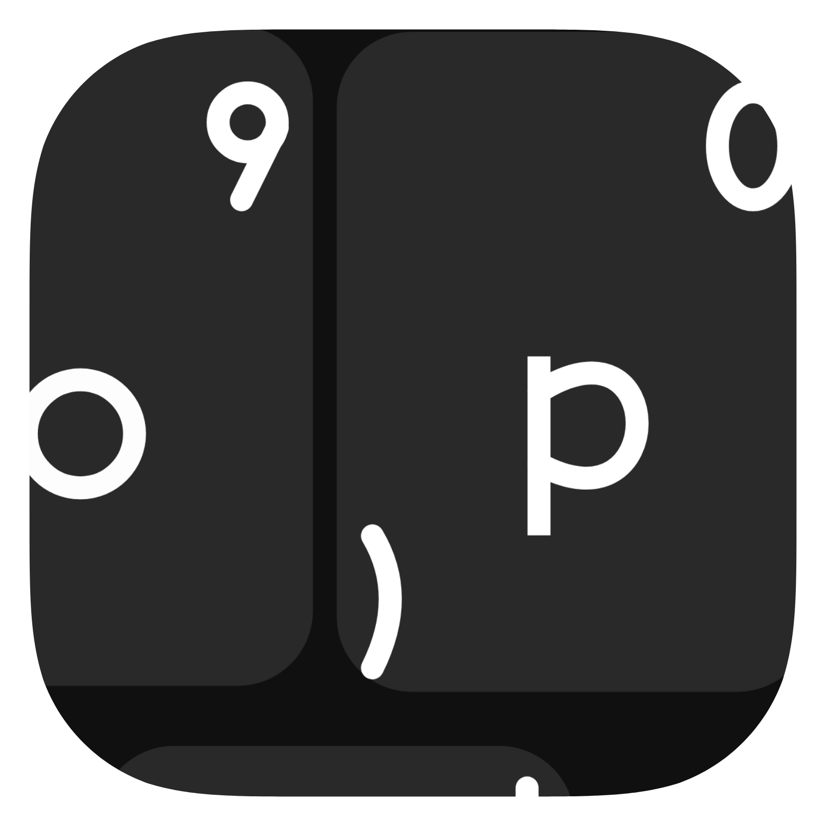 Unexpected Keyboard icon