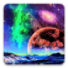 Alien Worlds Music Visualizer icon