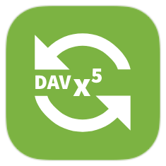 DAVx⁵ icon