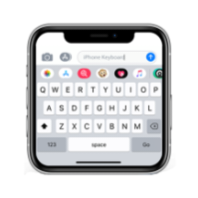 #iPhone Keyboard icon
