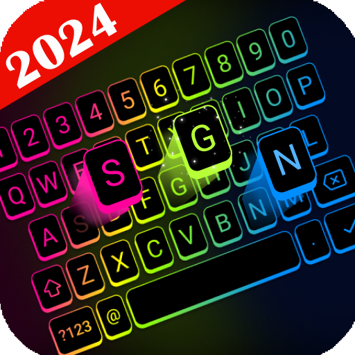 Neon led keyboard 2024 icon
